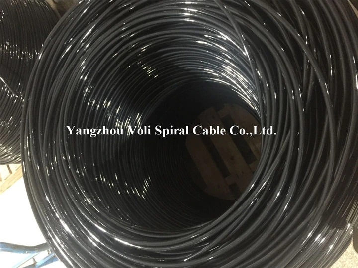 Oil Resistant Flexible PVC Insulated PUR Electric Cable Spiral Cable Coiled Wire Cable