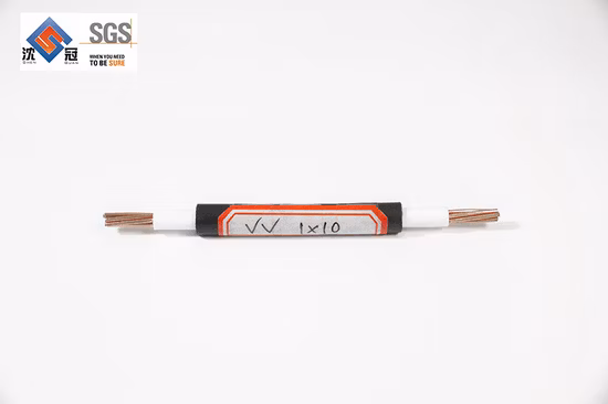 Shenguan de baja tensión 3x16mm2 bomba submarina blindada suministro subacuático blindado Conductor de cobre trenzado Cable de alimentación marina XLPE de 35kv resistente al agua con aislamiento de PVC